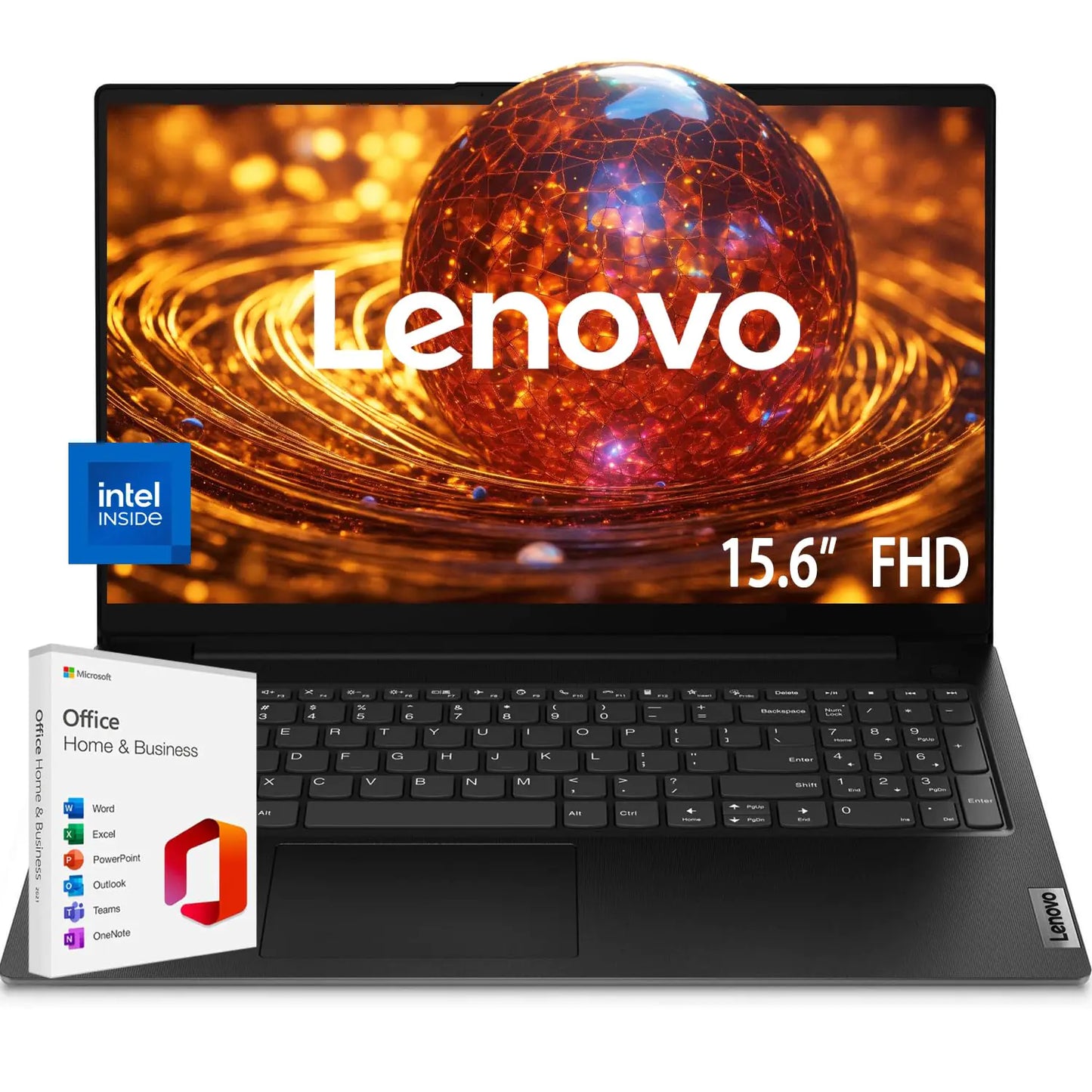 Lenovo V15 Business Laptop | 16GB RAM | 1TB SSD | 15.6" FHD Anti-Glare Display | Intel Dual-core Processor | Windows 11 Home | (Renewed)